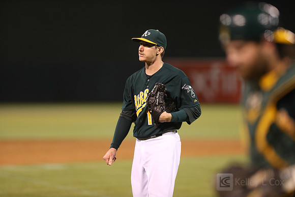 MLB: Los Angeles Angels at Oakland Athletics
