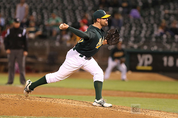 MLB: Los Angeles Angels at Oakland Athletics