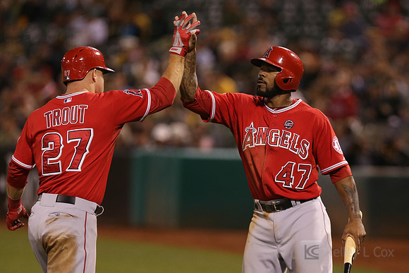MLB: Los Angeles Angels at Oakland Athletics