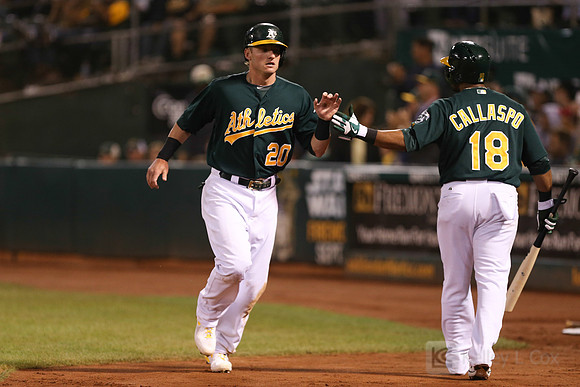 MLB: Los Angeles Angels at Oakland Athletics