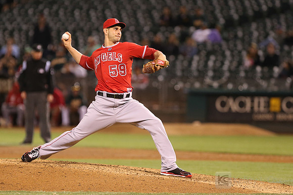 MLB: Los Angeles Angels at Oakland Athletics