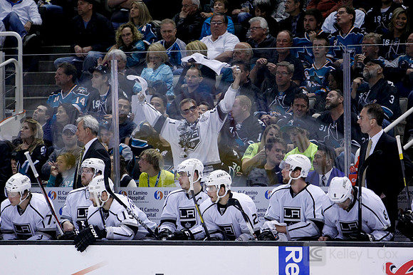 NHL: Stanley Cup Playoffs-Los Angeles Kings at San Jose Sharks