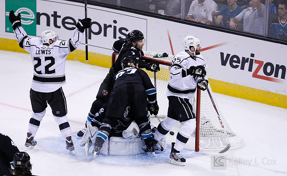 NHL: Stanley Cup Playoffs-Los Angeles Kings at San Jose Sharks