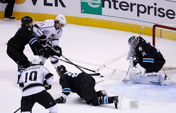 NHL: Stanley Cup Playoffs-Los Angeles Kings at San Jose Sharks