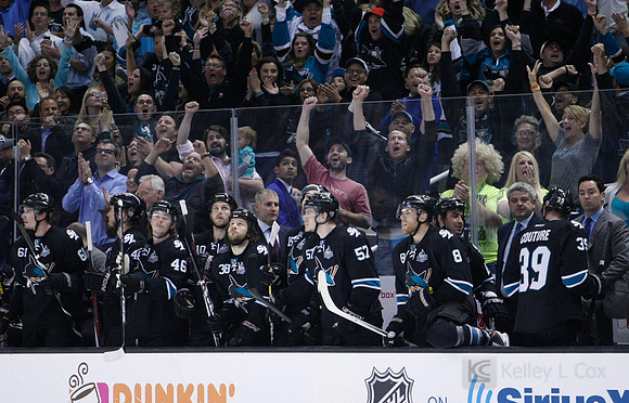 NHL: Stanley Cup Playoffs-Los Angeles Kings at San Jose Sharks