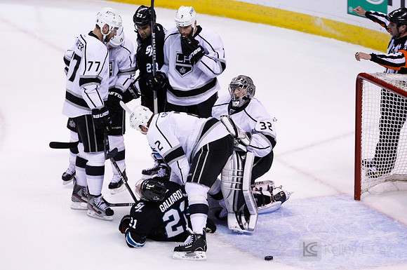 NHL: Stanley Cup Playoffs-Los Angeles Kings at San Jose Sharks