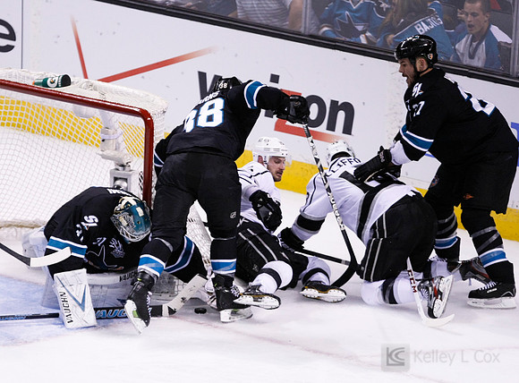 NHL: Stanley Cup Playoffs-Los Angeles Kings at San Jose Sharks