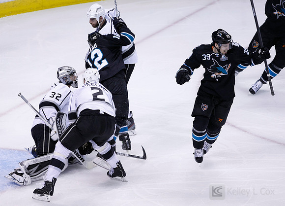 NHL: Stanley Cup Playoffs-Los Angeles Kings at San Jose Sharks