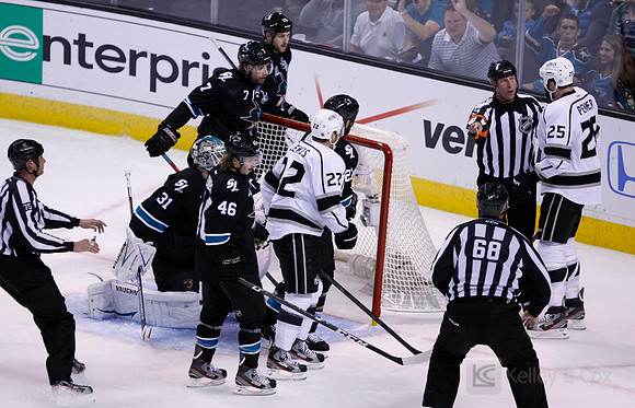 NHL: Stanley Cup Playoffs-Los Angeles Kings at San Jose Sharks