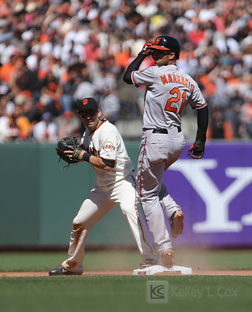 MLB: Baltimore Orioles at San Francisco Giants