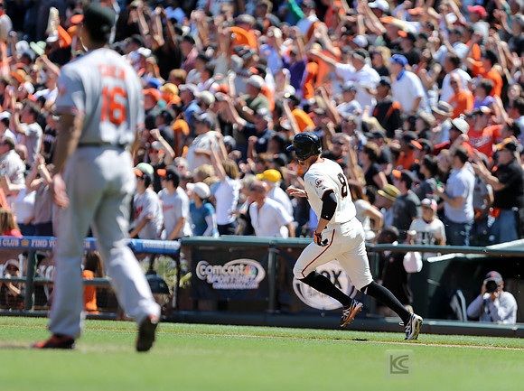MLB: Baltimore Orioles at San Francisco Giants