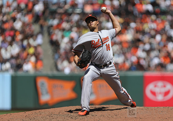 MLB: Baltimore Orioles at San Francisco Giants