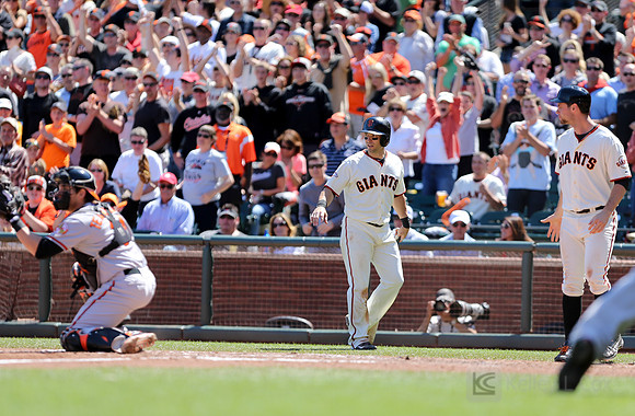MLB: Baltimore Orioles at San Francisco Giants