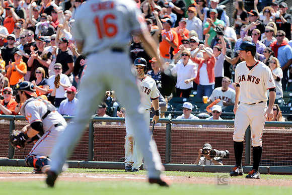 MLB: Baltimore Orioles at San Francisco Giants