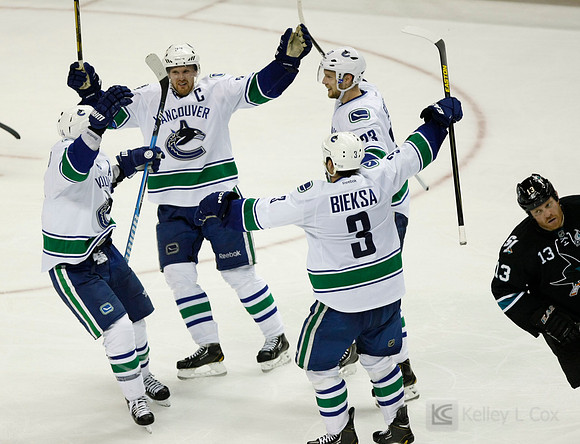 NHL: Stanley Cup Playoffs-Vancouver Canucks at San Jose Sharks