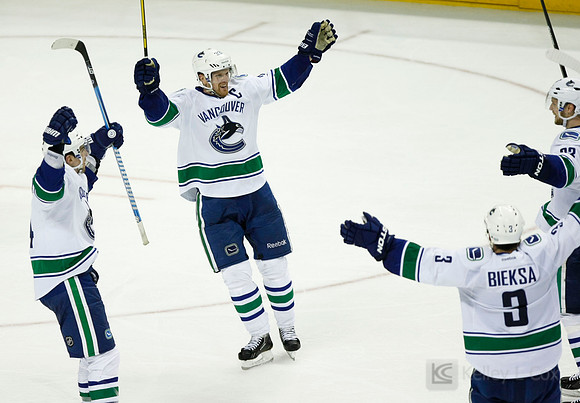 NHL: Stanley Cup Playoffs-Vancouver Canucks at San Jose Sharks