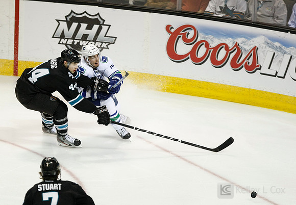 NHL: Stanley Cup Playoffs-Vancouver Canucks at San Jose Sharks