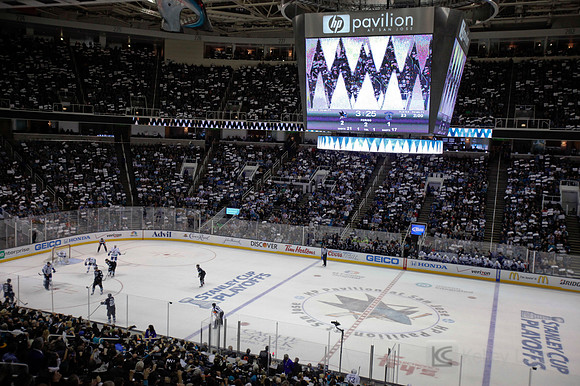 NHL: Stanley Cup Playoffs-Vancouver Canucks at San Jose Sharks