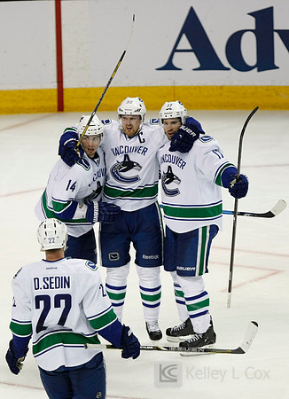 NHL: Stanley Cup Playoffs-Vancouver Canucks at San Jose Sharks