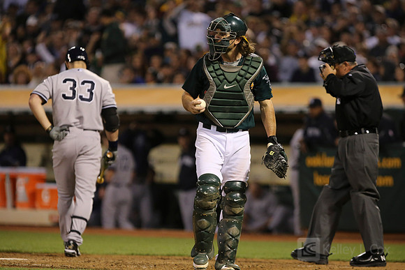 MLB: New York Yankees at Oakland Athletics