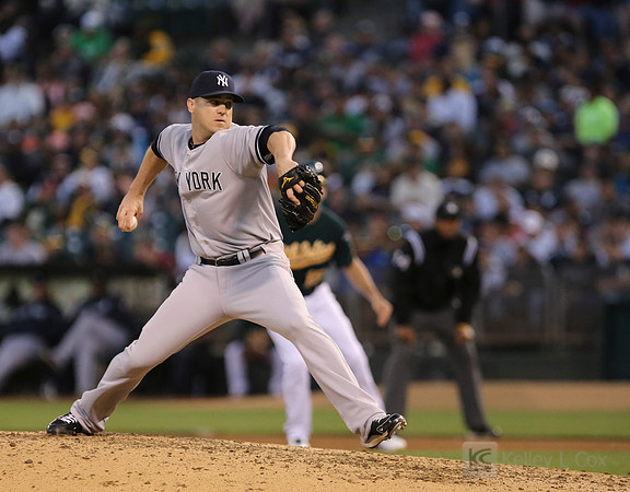 MLB: New York Yankees at Oakland Athletics