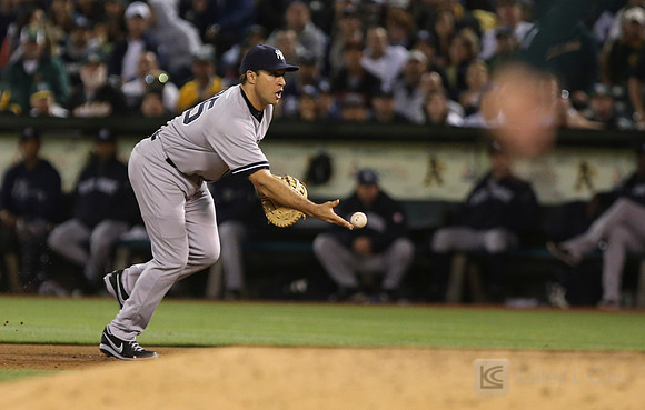 MLB: New York Yankees at Oakland Athletics