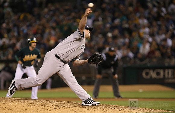 MLB: New York Yankees at Oakland Athletics