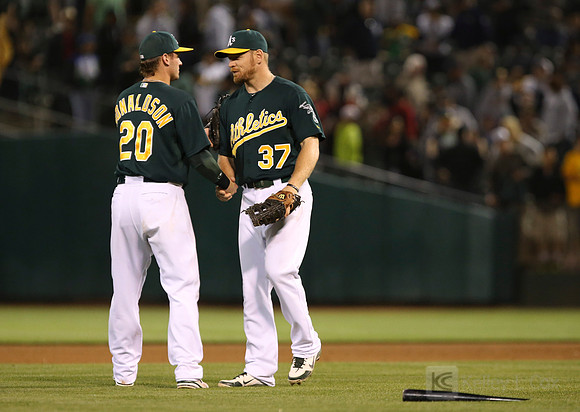 MLB: New York Yankees at Oakland Athletics