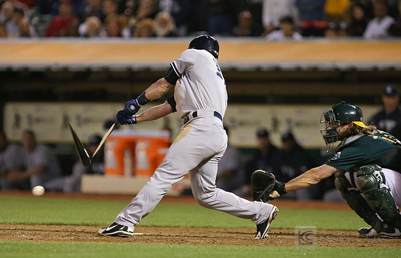 MLB: New York Yankees at Oakland Athletics