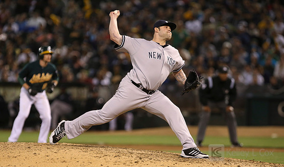 MLB: New York Yankees at Oakland Athletics