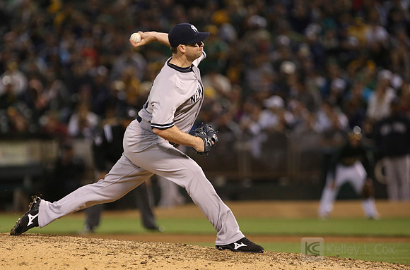 MLB: New York Yankees at Oakland Athletics