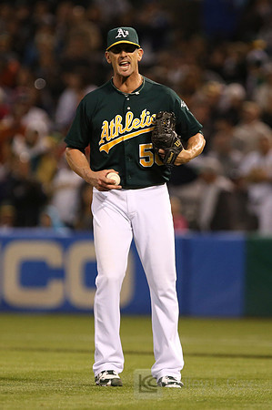 MLB: New York Yankees at Oakland Athletics