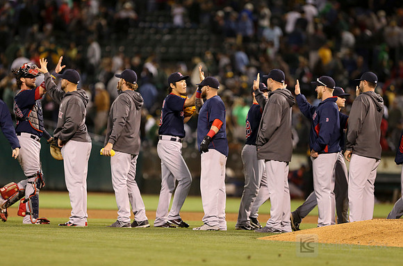 MLB: Boston Red Sox at Oakland Athletics