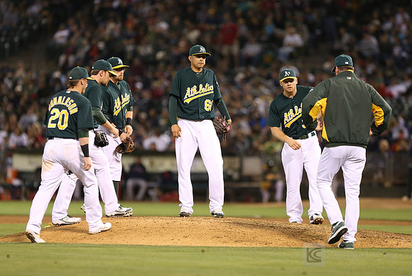MLB: Boston Red Sox at Oakland Athletics