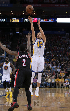 NBA: Portland Trail Blazers at Golden State Warriors