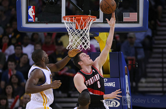NBA: Portland Trail Blazers at Golden State Warriors