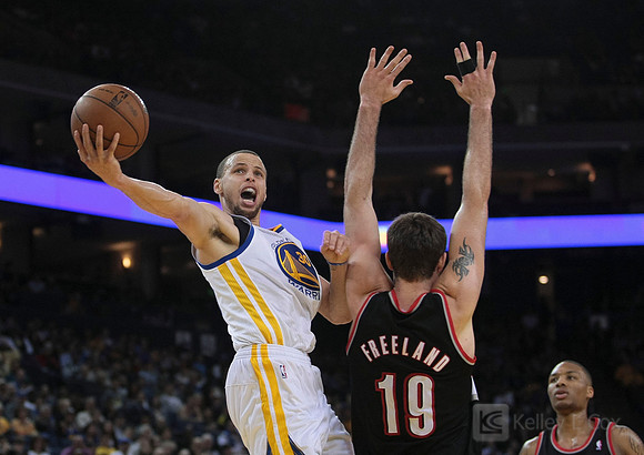 NBA: Portland Trail Blazers at Golden State Warriors
