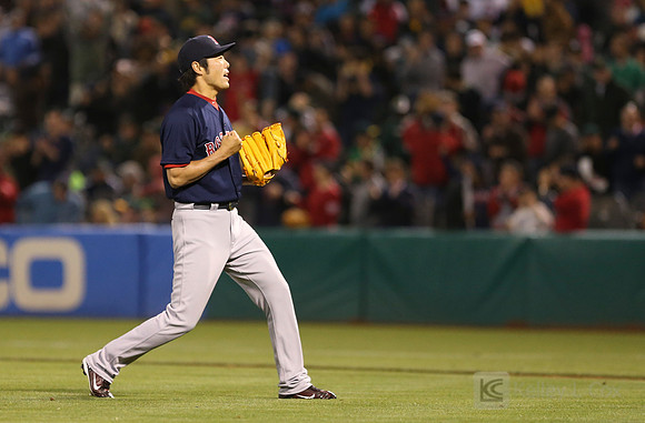 MLB: Boston Red Sox at Oakland Athletics