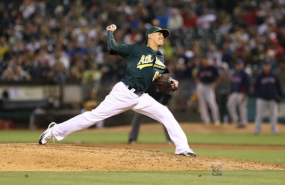 MLB: Boston Red Sox at Oakland Athletics