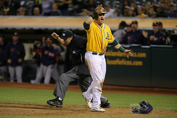 MLB: Houston Astros at Oakland Athletics
