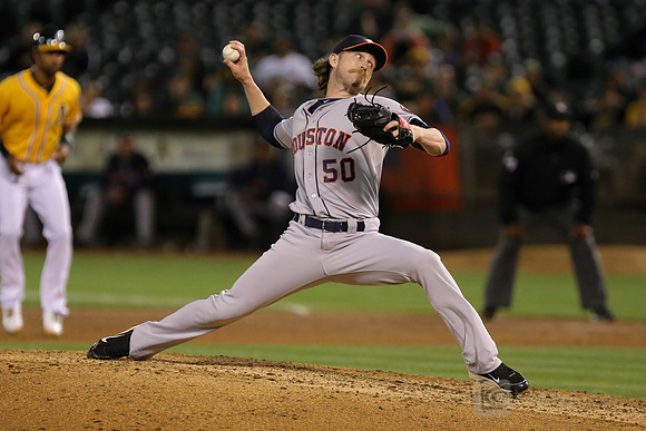 MLB: Houston Astros at Oakland Athletics