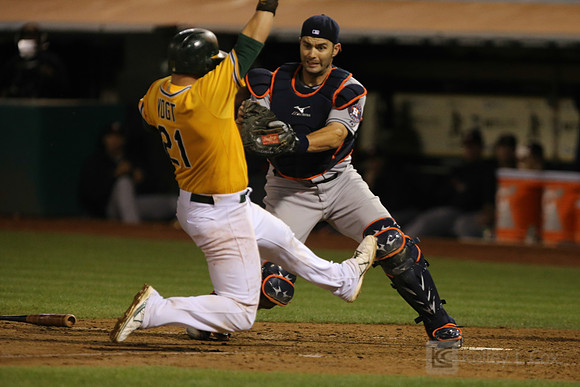 MLB: Houston Astros at Oakland Athletics