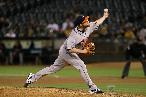 MLB: Houston Astros at Oakland Athletics