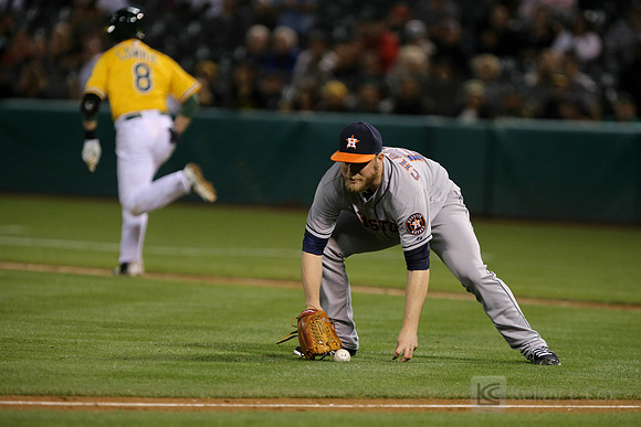 MLB: Houston Astros at Oakland Athletics