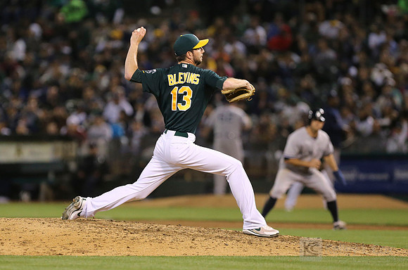 MLB: New York Yankees at Oakland Athletics
