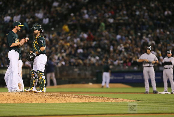 MLB: New York Yankees at Oakland Athletics