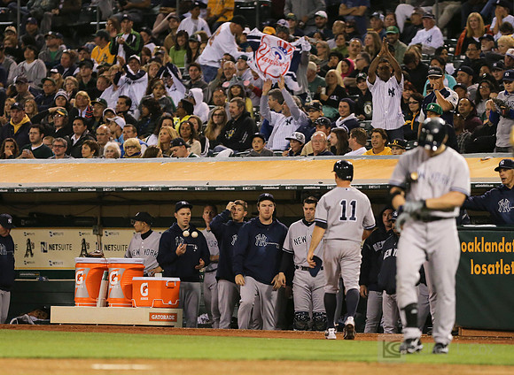 MLB: New York Yankees at Oakland Athletics