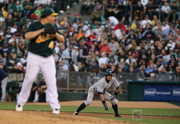 MLB: New York Yankees at Oakland Athletics
