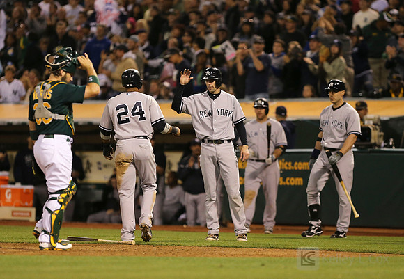 MLB: New York Yankees at Oakland Athletics
