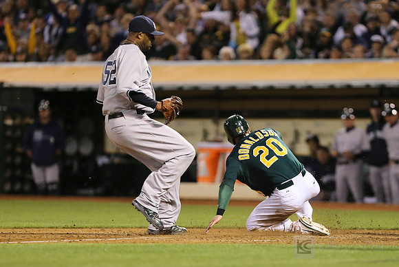MLB: New York Yankees at Oakland Athletics
